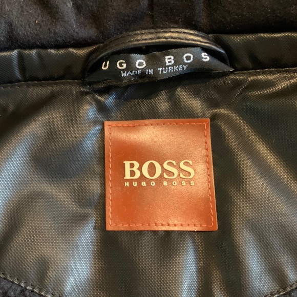Hugo Boss Men's leather Fall jacket - Picture 4 of 14